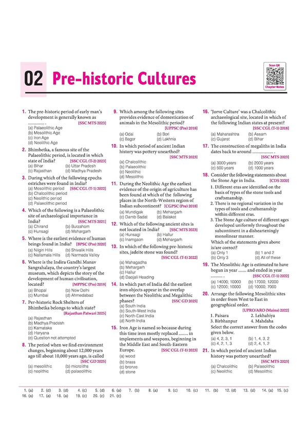 Objective 14000+ General Studies Chapterwise PYQs | Complete Coverage of History, Polity, Geography, Economy, Science & Static GK |for SSC, Railway, NDA, CDS & All Competitive Exams