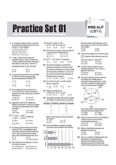 Mastermind RRB ALP (Assistant Loco Pilot) Exam 2026 | 40 Practice Sets & Solved Papers | CBT-I + CBT-II + CBAT | 100% Detailed Solutions