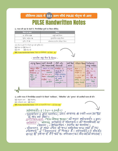 PULSE 3.0 Handwritten Notes: Aadhunik Bharat Ka Itihas (Modern Indian History) | Fully Revised Edition with SMART Framework | for UPSC Prelims, State PCS and Other Competitive Exam