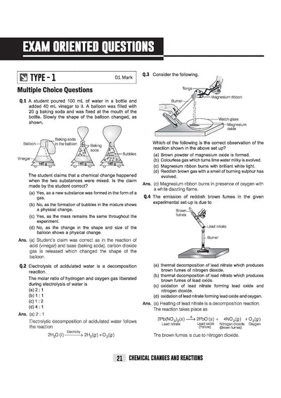 ICSE Chemistry Class 9 Exam Book | Quick Theory, Exam Pattern Questions & Sample Papers | As per Latest ICSE Syllabus | Que Bee 2nd Edition