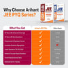 49 Years JEE Advanced (1978 - 2026) & 25 Year JEE Main (2002 - 2026) | MATHEMATICS Chapterwise, Topicwise & Levelwise PYQs Question Bank | Weightage Indicator, 3-Level Practice, High Frequency Questions & Revision Question Tagging