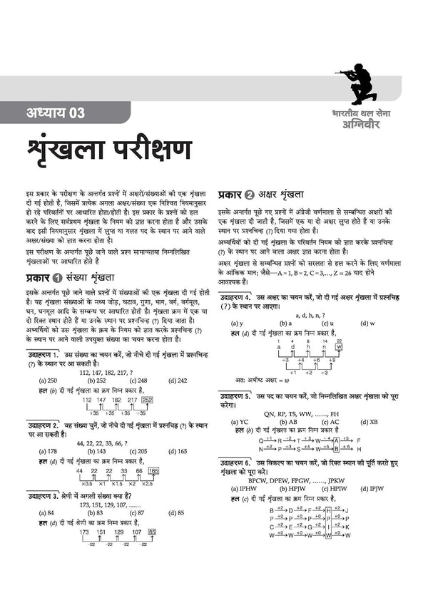Indian Army Agniveer Technical Recruitment Exam | Complete Syllabus Coverage, Chapterwise PYQs, Maths Formulas | Hindi Medium