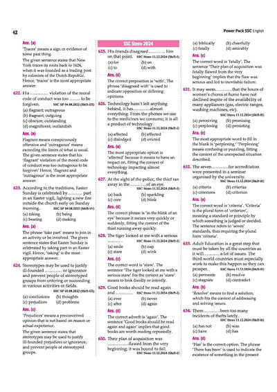 SSC English MCQs Chapter Page with Eduquity & TCS PYQs and Detailed Solutions