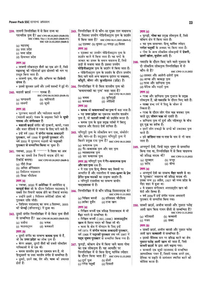 SSC Samanya Addhyan MCQs Hindi Chapter Page with PYQs and Detailed Solutions