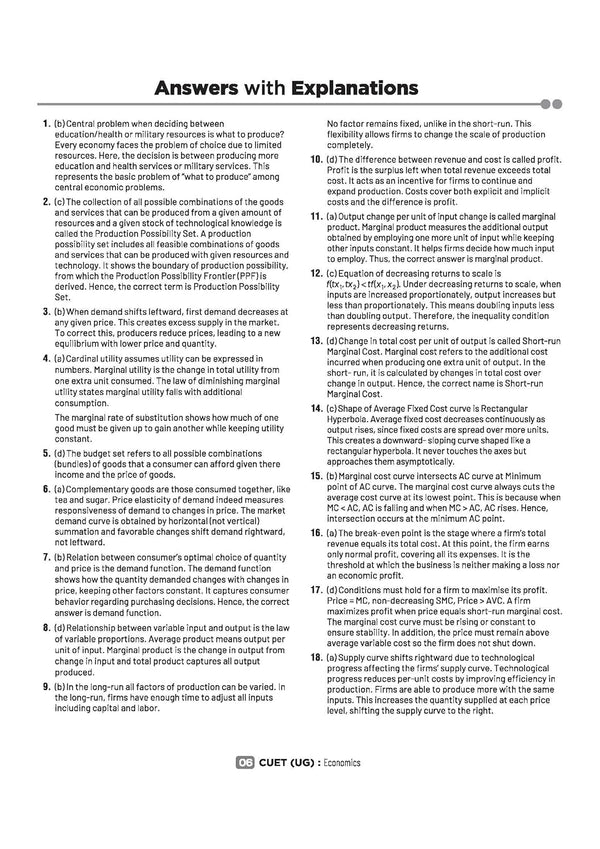 CUET UG 2026 Economics | Chapterwise Notes & Question Bank | Based on NTA Pattern | 1000+ NCERT MCQs, Assertion Reason & CBQs | Mindmaps & Flash Cards | Free Online Digital Support