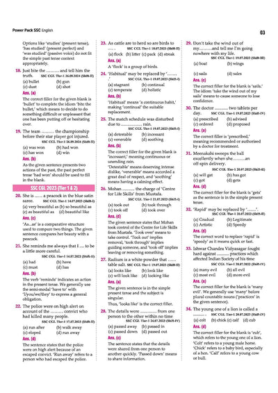 SSC English MCQs Chapter Page with Eduquity & TCS PYQs and Detailed Solutions