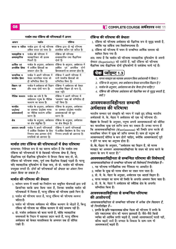 UP Board 2026-27 Complete Course Economics (Arthashastra) Class 11 | Based on NCERT Textbook | NEP 2020 | Chapter Tests, Topic Tests and Model Papers | Hindi Medium
