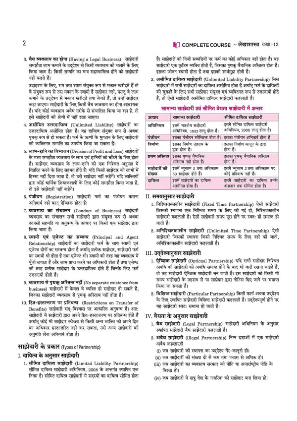 UP Board 2026-27 Complete Course Accountancy (Lekhashastrs) Class 12 | Based on NCERT Textbook | NEP 2020 | Chapter Tests, Topic Tests, Model Papers with OMR Sheet & Project Work Included | Hindi Medium