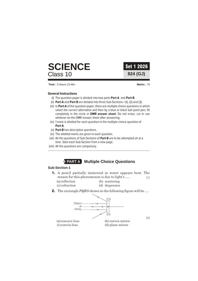 UP Board Science Class 10 Exam 2027 | Fast Track Unsolved Papers (2026-2019) with All Set Coverage + 3 Model Papers Issued by UP Board | NCERT Based Complete Practice Book