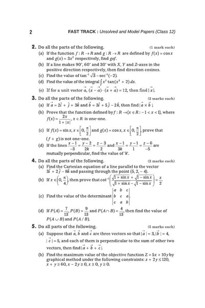 UP Board Mathematics Class 12 Exam 2027 | Fast Track Unsolved Papers (2026-2019) with All Set Coverage + 3 Model Papers Issued by UP Board | NCERT Based Complete Practice Book