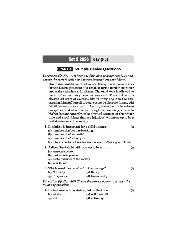 UP Board English Class 10 Exam 2027 | Fast Track Unsolved Papers (2026-2022) with All Set Coverage + 3 Model Papers Issued by UP Board | NCERT Based Complete Practice Book