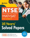 NTSE MAT + SAT For Class 10th 16 Years' Solved Paper 