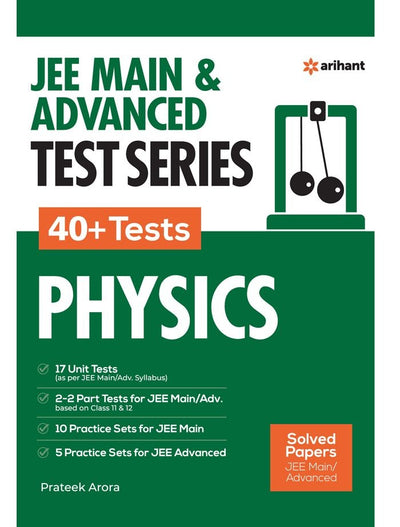 JEE Main & Advanced Test Series (50+ Tests) Physics