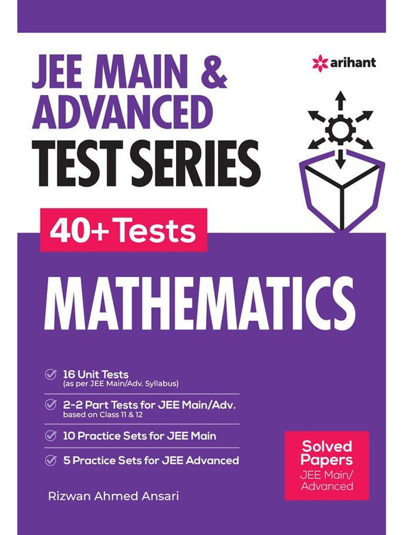 Jee Test Math JEE Main Advanced Mathematics Test Series Book Best 2026 β arihantbooks