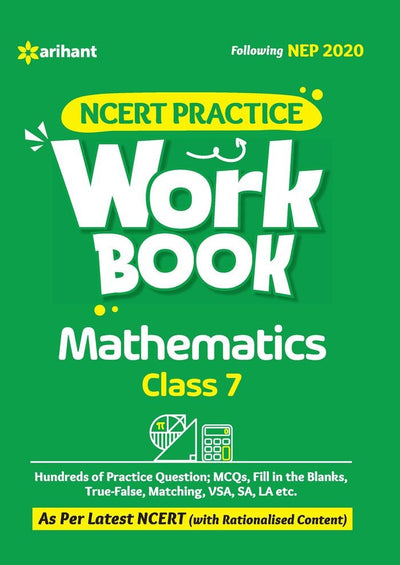 NCERT PRACTICE Work Book Mathematics Class 7 