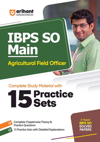  IBPS SO Main Agricultural FieldOfficer Complete Study Material with 15 Practice Sets