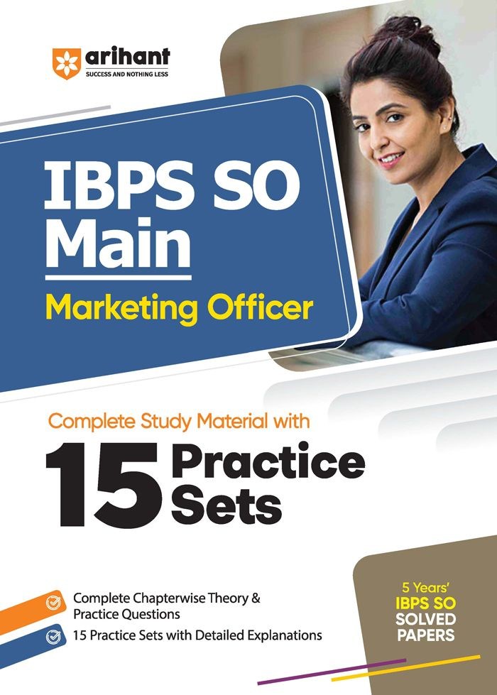 Ibps Books IBPS SO Marketing Officer Main Exam Book English Medium 2026 – arihantbooks