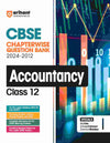 Arihant's CBSE Chapterwise Question Bank Accountancy for Class 12th (2024-2012)