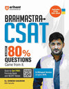  CSAT Brahmastra  2025 | Includes PYQs 2011-2024 | In Bilingual Version (English/Hindi) | Almost 80% Questions in CSAT 2024 Paper | By Dinesh Kaushik