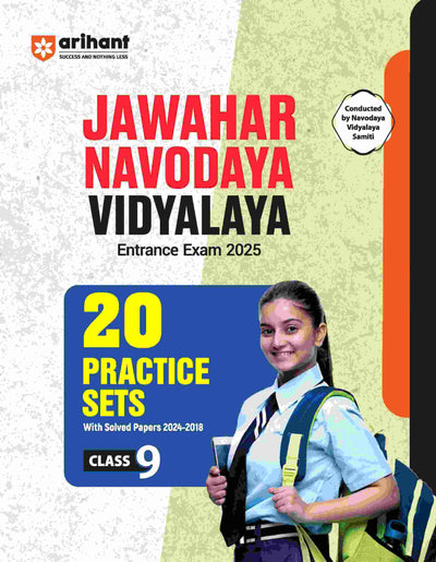 Jawahar Navodaya Vidyalaya Entrance Exam 2025 20 Practice Sets Class9