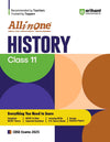 All In One History Class 11th  Based On Latest NCERT For CBSE Exams 2025 | Mind map in each chapter | Clear & Concise Theory | Intext & Chapter Exercises | Sample Question Papers