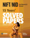 NIFT/NID Entrance Exam 15 Years ' Solved Papers 2024 2010