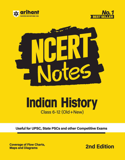 Combo of NCERT Notes &MCQs (Class 6-12) | General Sci., In. & World Geo, In. Economy, In. History, In. polity, W. Histroy, Environment, Biodiversity & Diaster Management,Society, Social Justice & Internal Security | With Free Static GK | English Medium
