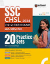 SSC CHSL 2024 (10+2) Tier-2 Exam (LDC/DEO/JSA) 20 Practice Sets 