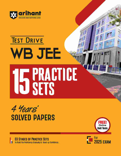 Test Drive WB JEE 15 Practice Sets 4 Years' Solved Papers 