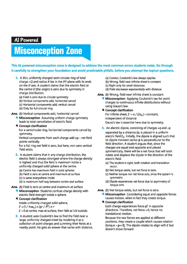 Master the NCERT Physics Class 12 | For NET, JEE & CUET 2026-27 | Line by Line MCQs from Latest NCERT Book | NCERT-Based 2K+ MCQs, AI-Based Misconception Zone | FREE Online Support | Revised Edition 2027