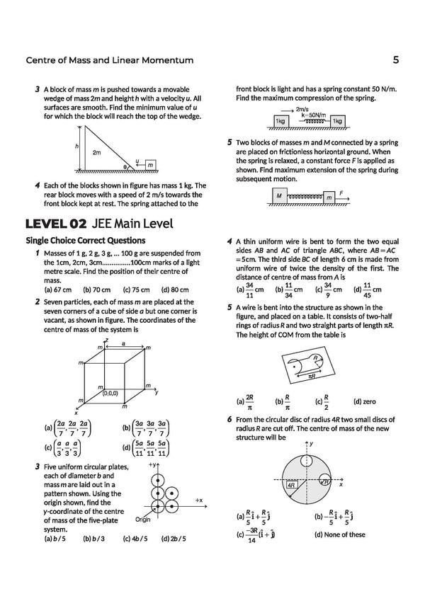 Navigator Series JEE Main & Advanced 2027 – Mechanics II | 2000+ Problems | Centre of Mass, Rotational Dynamics, Gravitation, Fluid Mechanics, Elasticity | 3-Level Exercises with PYQs