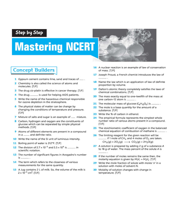 Master the NCERT Chemistry Class 11 | For NET, JEE & CUET 2026-27 | Line by Line MCQs from Latest NCERT Book | NCERT-Based 2K+ MCQs, AI-Based Misconception Zone | FREE Online Support | Revised Edition 2027