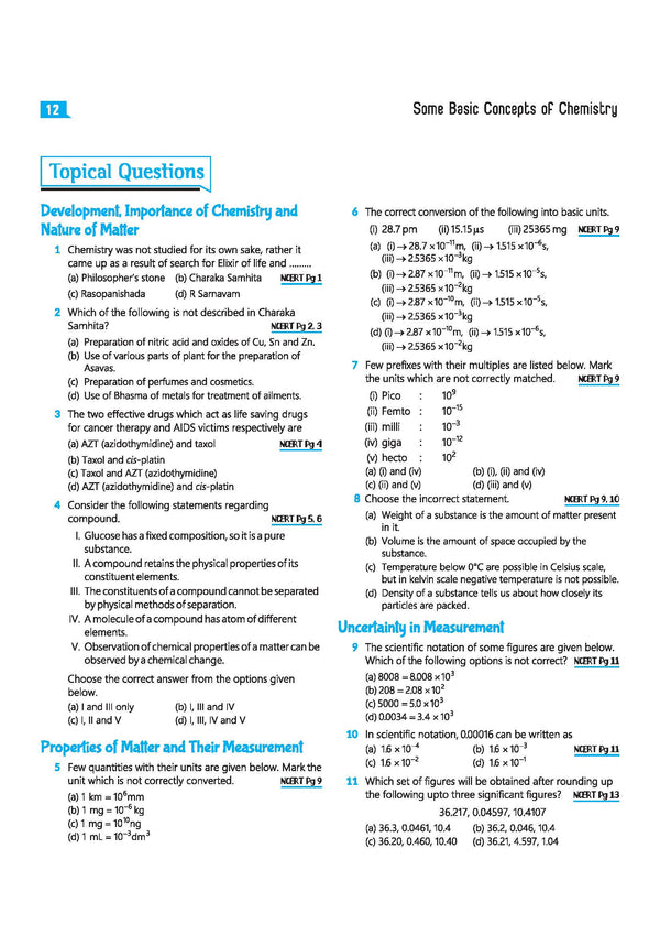 Master the NCERT Chemistry Class 11 | For NET, JEE & CUET 2026-27 | Line by Line MCQs from Latest NCERT Book | NCERT-Based 2K+ MCQs, AI-Based Misconception Zone | FREE Online Support | Revised Edition 2027
