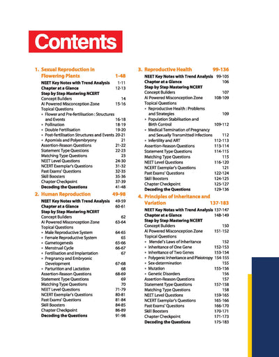 Master the NCERT Biology Class 12 | For NEET (UG) & CUET 2026-27 | Line by Line MCQs from Latest NCERT Book | NCERT-Based 2K+ MCQs, AI-Based Misconception Zone | FREE Online Support | Revised Edition 2027