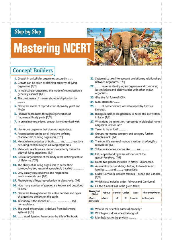Master the NCERT Biology Class 11 | For NEET (UG) & CUET 2026-27 | Line by Line MCQs from Latest NCERT Book | NCERT-Based 2K+ MCQs, AI-Based Misconception Zone | Revised Edition 2027