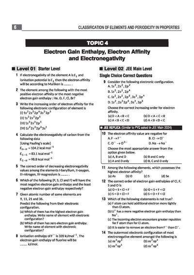 Navigator Series JEE Main & Advanced 2027 – Inorganic Chemistry | 2000+ Problems | Classification of Elements, Periodicity, s-Block, p-Block, d-Block, Coordination Compounds | Practice with PYQs