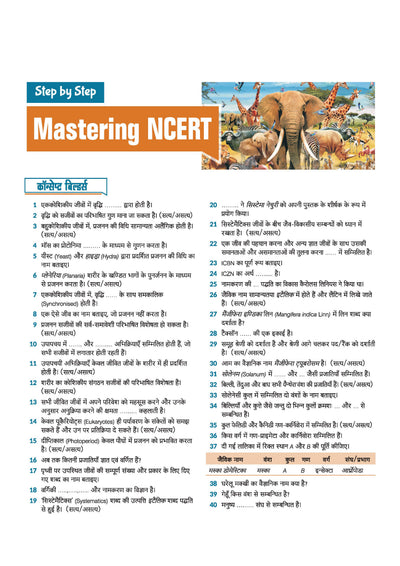 Master the NCERT Jeev Vigyan (Biology) Class 11 | For NEET (UG) & CUET 2026-27 | Line by Line MCQs from Latest NCERT Book | NCERT-Based 2K+ MCQs, AI-Based Misconception Zone | Revised Edition 2027