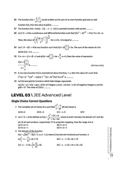 Navigator Series JEE Main & Advanced 2027 – Calculus | 2000+ Problems | Limits, Continuity, Differentiation, Maxima–Minima, Integrals, AOD, DE & More | 3-Level Exercises with PYQs | by Vinod Kumar Pareek