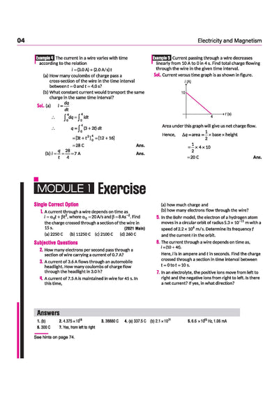 Understanding Physics Electricity and Magnetism for JEE Main & Advanced 2027 | Modular Theory, Concept Practice & Two-Level JEE Pattern Exercises | DC Pandey