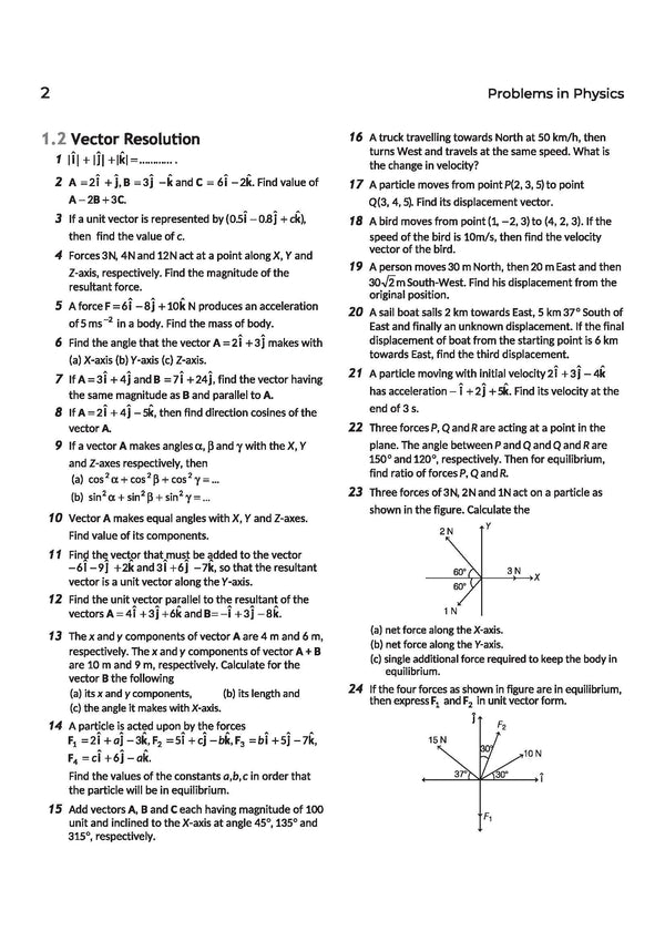 Navigator Series JEE Main & Advanced 2027– Mechanics I | 3000+ Problems | Vectors, Calculus, NLM, Projectile, Work & Energy, Circular Motion | 3-Level Exercises with PYQs