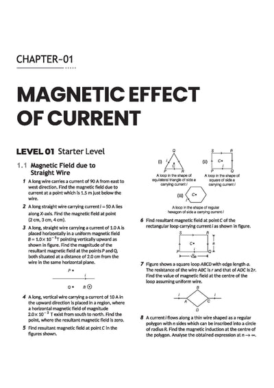 Navigator Series JEE Main & Advanced 2027 – Magnetism & Electromagnetic Induction | 1500+ Problems | Magnetic Effect of Current, EMI, AC, EM Waves | 3-Level Exercises with PYQs