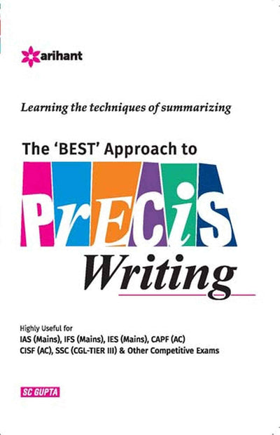 The BEST Approach to PrecisWriting