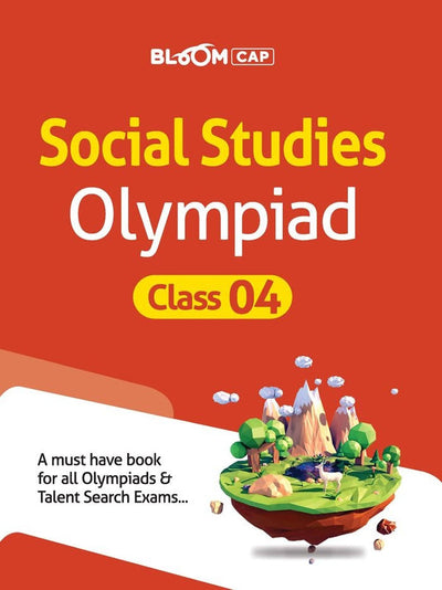 Bloom CAP Olympiad Science, Social Studies, Mathematics, Reasoning, English, General Knowledge, Hindi, Computer Class 4 (Set of 8 books)