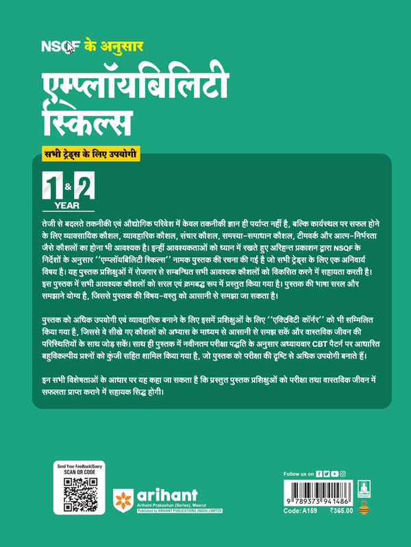 NSQF Employability Skills | All Trades | 1st & 2nd Year | Latest Syllabus Based | Bharat Skills CBT Pattern | Easy Language mein Skill Development aur Exam Preparation | Hindi Medium