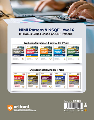 NSQF (Level 4) Workshop Calculation & Science : Electrician| 1st & 2nd Year ITI Students | Bharat Skills CBT & NIMI Pattern Based | Completely Revised Latest Syllabus Edition | Step-by-Step Theory with Diagrams