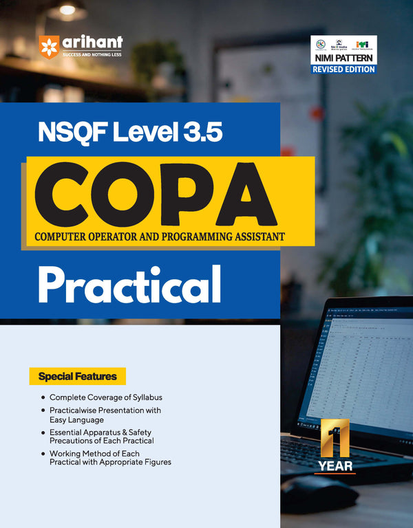 NSQF (Level 3.5) COPA Practical | 1st Year ITI Students | Bharat Skills CBT & NIMI Pattern Based | Completely Revised Edition | Step-by-Step Practical with Diagrams