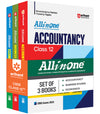 All In One Combo Class 12th Accountancy, Business studies, Economics, for CBSE Exam 2025 (Set of 3 Books)