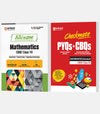 All in one and Checkmate CBQ Mathematics class 10th|  Past Exams Questions & Competency Based Questions book for Class 10th