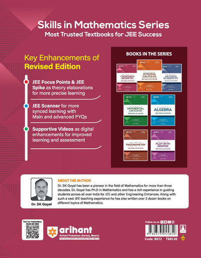 Skills in Mathematics Coordinate Geometry JEE 2026 book cover