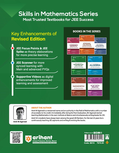 Skills in Mathematics Differential Calculus for JEE Main & Advanced 2026 | Theory, Practice Milestones & PYQ Scanners | Ideal for IIT JEE Aspirants by Amit M Agarwal